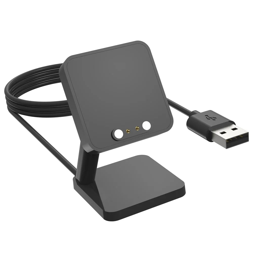 For Zeblaze Ares 3 Pro / GTR 3 Pro Charging Stand Smartwatch Charger Display Holder with 1m Cable - 1