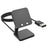 For Zeblaze Ares 3 Pro / GTR 3 Pro Charging Stand Smartwatch Charger Display Holder with 1m Cable - 1