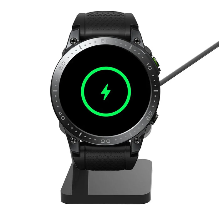 For Zeblaze Ares 3 Pro / GTR 3 Pro Charging Stand Smartwatch Charger Display Holder with 1m Cable - 3