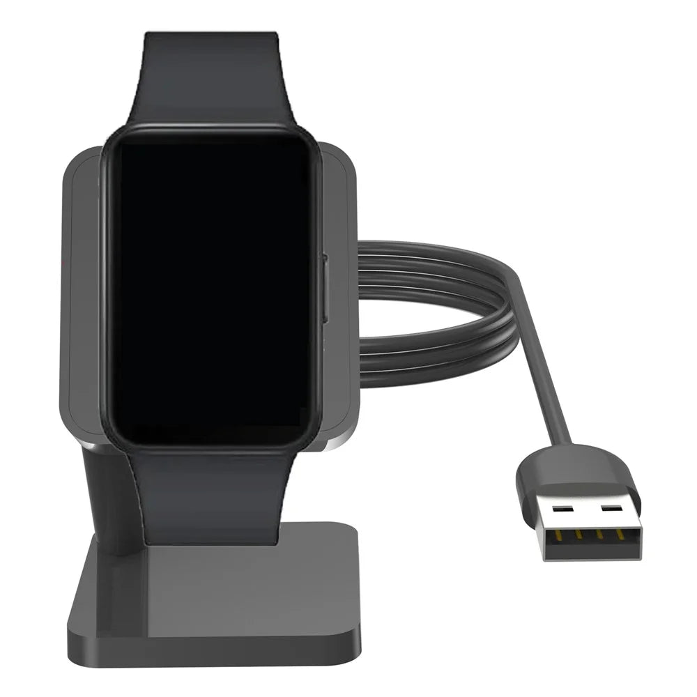 For Samsung Galaxy Fit3 R390 Charging Stand Smartwatch Charger Display Holder with 1m Cable - 3
