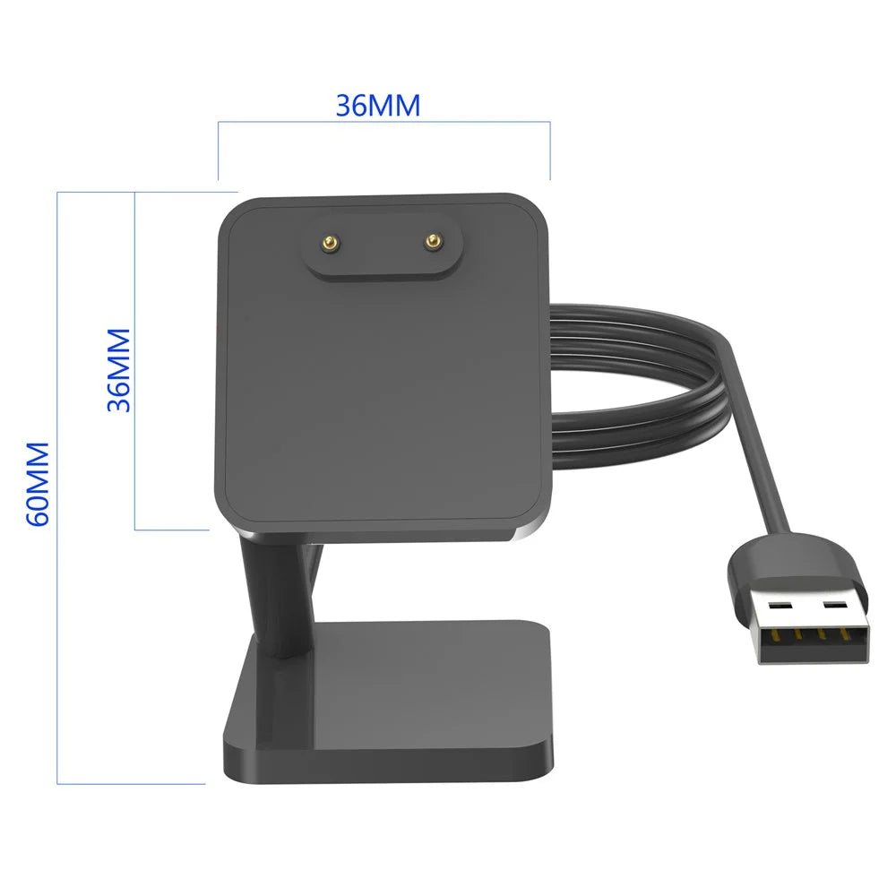 For Samsung Galaxy Fit3 R390 Charging Stand Smartwatch Charger Display Holder with 1m Cable - 5