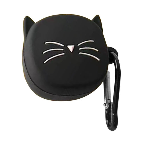 For Samsung Galaxy Buds Pro Bluetooth-compatible Earphone Silicone Cover Lovely Cartoon Sleeve - Black Cat - 1
