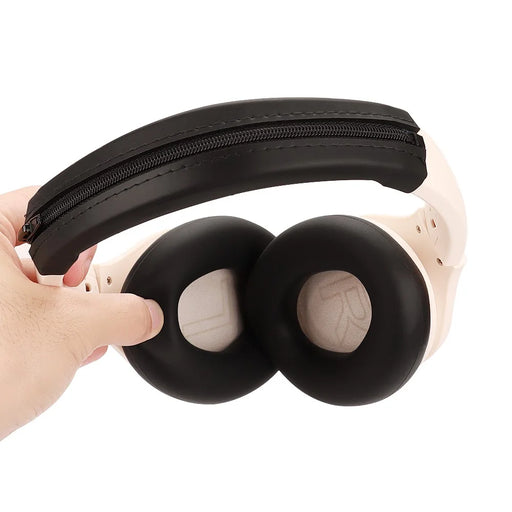 1 Pair For Anker Soundcore Life Q20i Headphone Soft Silicone Earpad Case Protector with Head Beam Sleeve - Black - 2