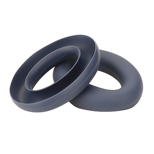 1 Pair Headphone Earpad Cap Sleeve for Anker Soundcore Life Q20i Soft Silicone Earpad Cover - Dark Blue - 1