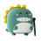 For Oppo Enco Air2 Bluetooth-compatible Earphone Soft Silicone Cover Cute Cartoon Drop-Proof Case - Green Dinosaur - 1