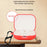 For Xiaomi Redmi Buds 6S Silicone Case Bluetooth-compatible Earphone Cover with Hanging Buckle - Red - 2