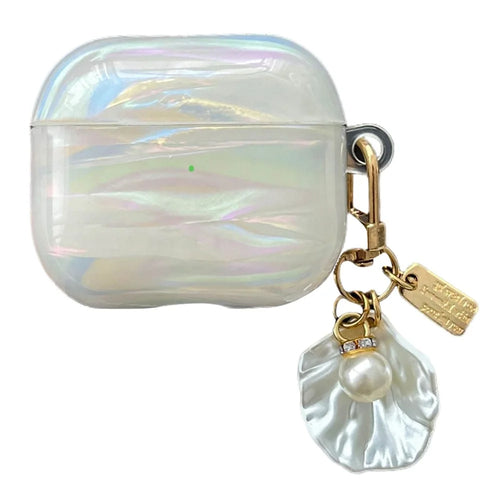 For Apple AirPods 3 Case IMD TPU Full Protection Cover Accessories with Pendant - 1