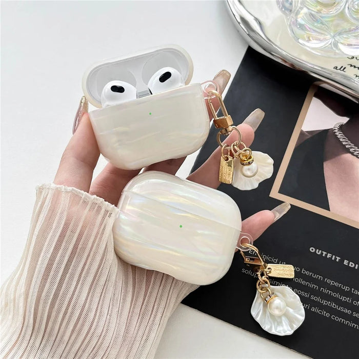 For Apple AirPods 3 Case IMD TPU Full Protection Cover Accessories with Pendant - 3