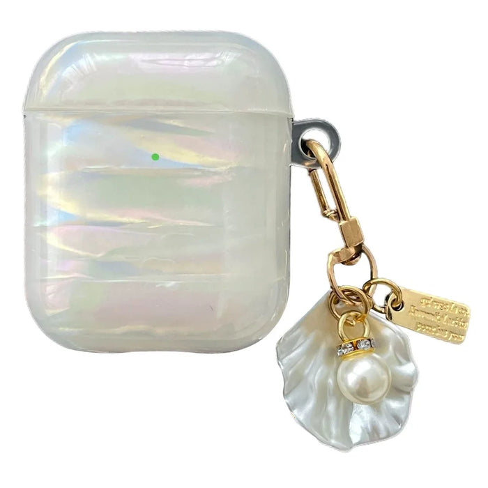 IMD TPU Case with Pendant for Apple AirPods with Charging Case (2016) / (2019) / AirPods with Wireless Charging Case (2019) - 1