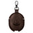 For Xiaomi Redmi Buds 4 Earphone Case PU Leather+PC Bluetooth-compatible Earbud Protective Cover - Dark Brown - 1
