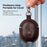 For Xiaomi Redmi Buds 4 Earphone Case PU Leather+PC Bluetooth-compatible Earbud Protective Cover - Dark Brown - 3