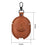 For Xiaomi Redmi Buds 4 Earphone Case PU Leather+PC Bluetooth-compatible Earbud Protective Cover - Dark Brown - 6