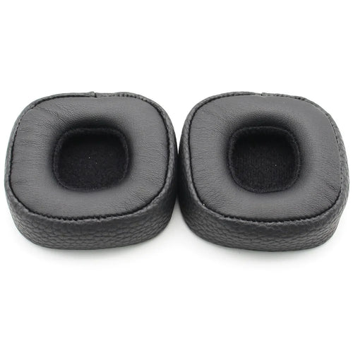 JZF-388 For Marshall Major IV Headphone Earpads Protein Leather Replacement Earmuffs - Black - 1