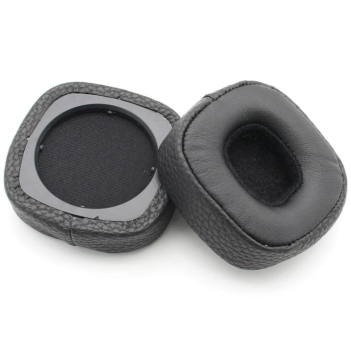 JZF-388 For Marshall Major IV Headphone Earpads Protein Leather Replacement Earmuffs - Black - 3