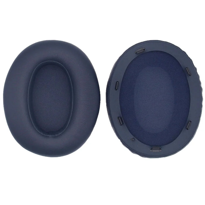 JZF-398 For Sony WH-XB910N Headphone Earpads Protein Leather Replacement Earmuffs - Blue - 3