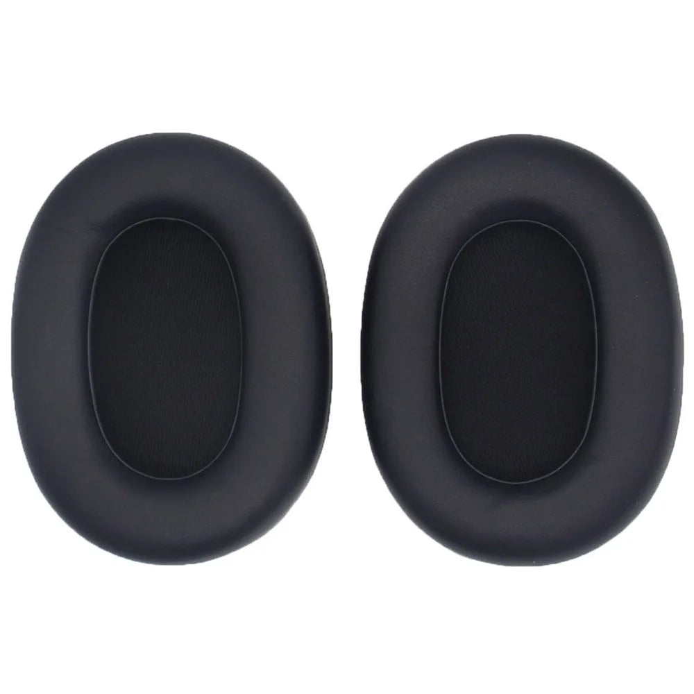JZF-400 For Jabra Elite 85h Headphone Earpads Protein Leather+Sponge Replacement Earmuffs - Black - 1