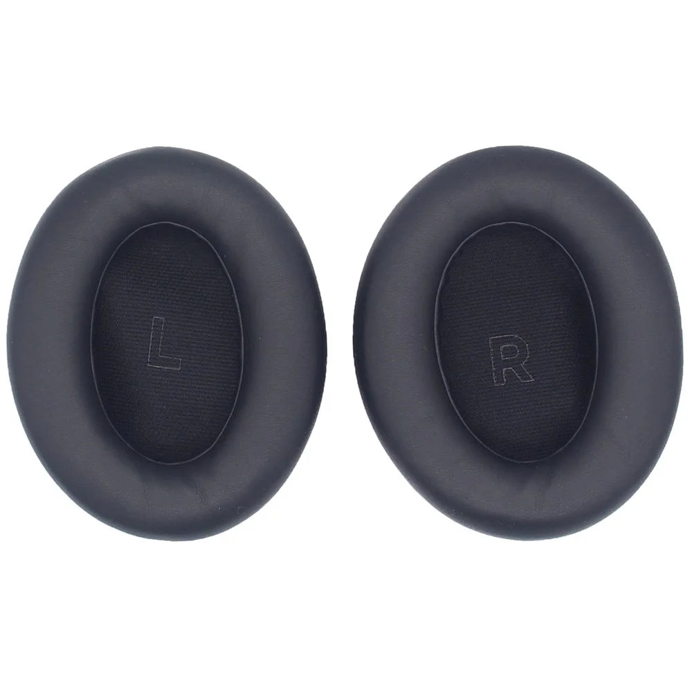 JZF-475 For Bose Quietcomfort Ultra Headphone Earpads Protein Leather Replacement Earmuffs - Black - 1