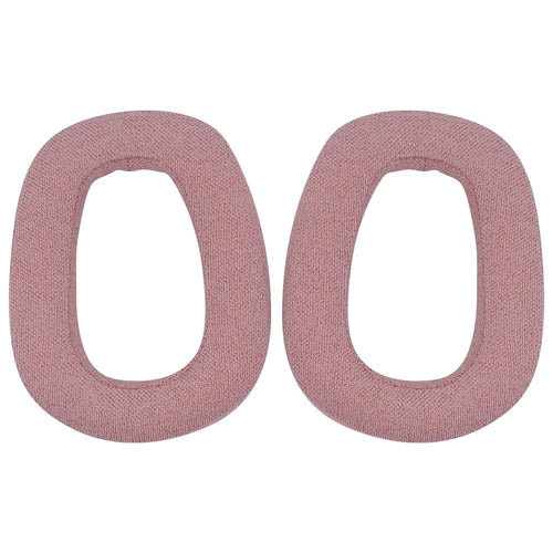 JZF-476 For Logitech Zone Vibe 100 Cotton Linen Headphone Earpads Replacement Earmuffs - Pink - 1