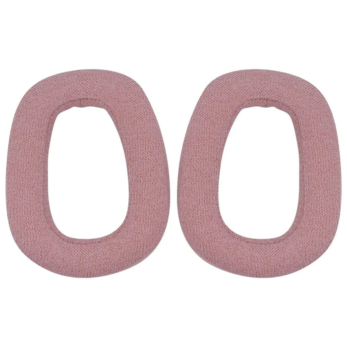JZF-476 For Logitech Zone Vibe 100 Cotton Linen Headphone Earpads Replacement Earmuffs - Pink - 1