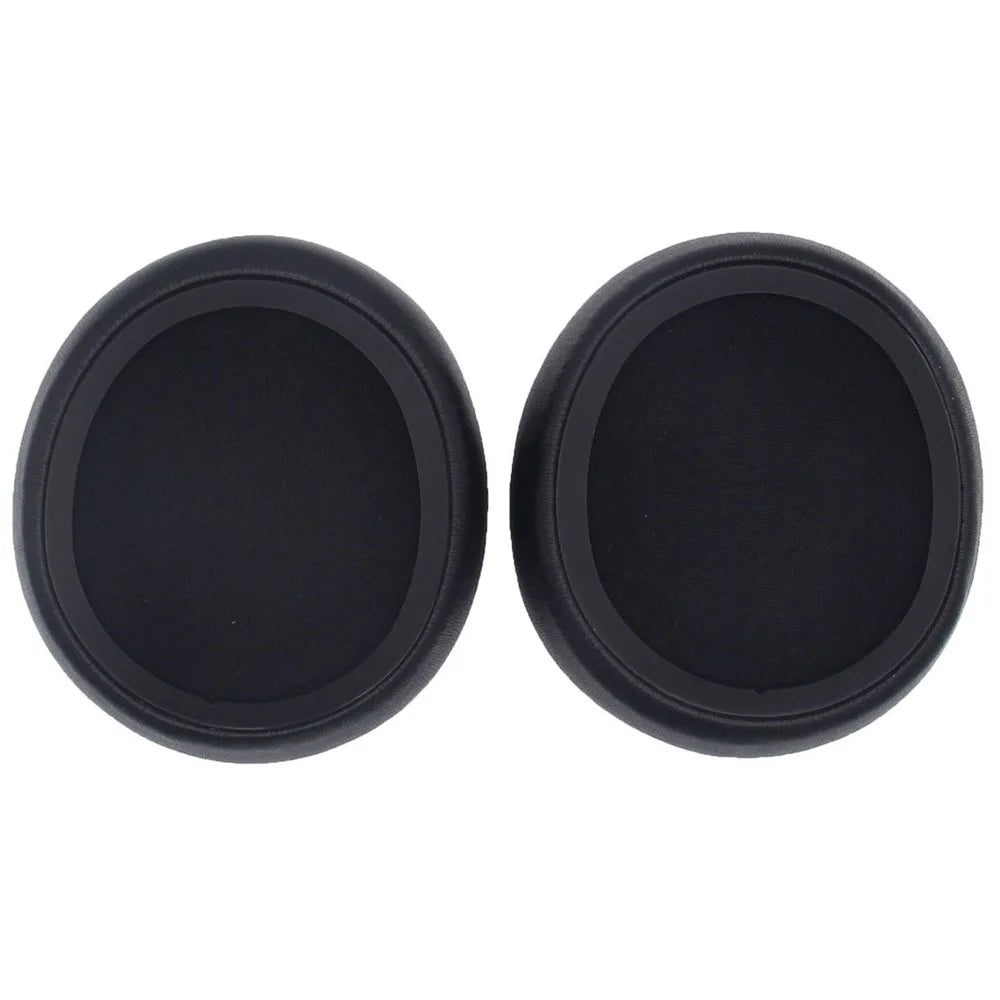 JZF-473 For Steelseries Arctis Nova Pro Wired Gaming Headset Earpads Replacement Earmuffs - Black+Protein Leather - 2