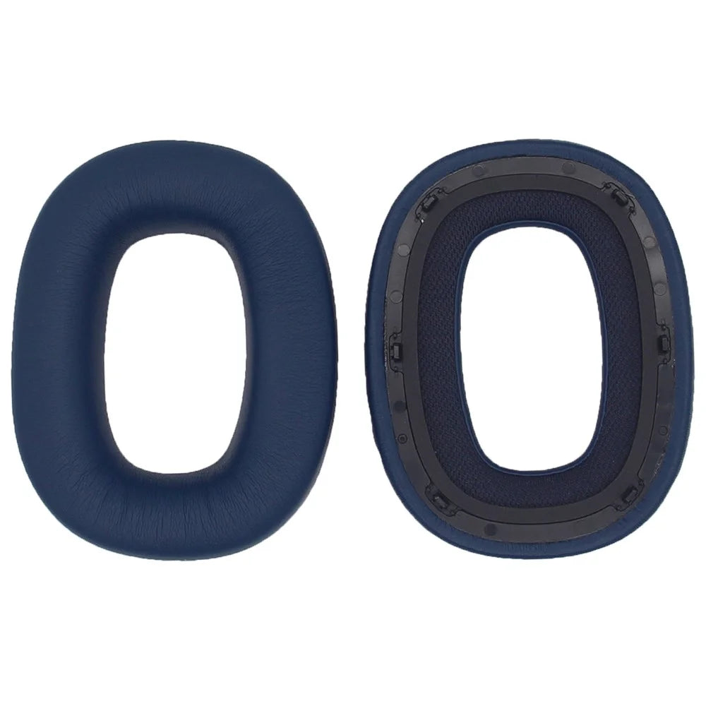 JZF-474 For Bowers & Wilkins Px8 / Px7 S2 Headphone Earpads Protein Leather Replacement Earmuffs - Blue - 2
