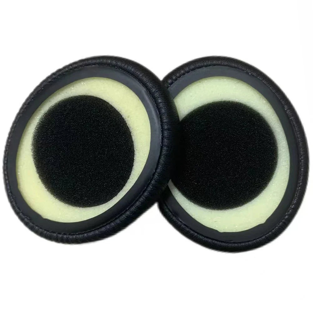 JZF-468 For Sennheiser HD2.01 / HD2.20S / HD2.30I / HD2.30G Headphone Earpads Protein Leather Earmuffs - Black - 2