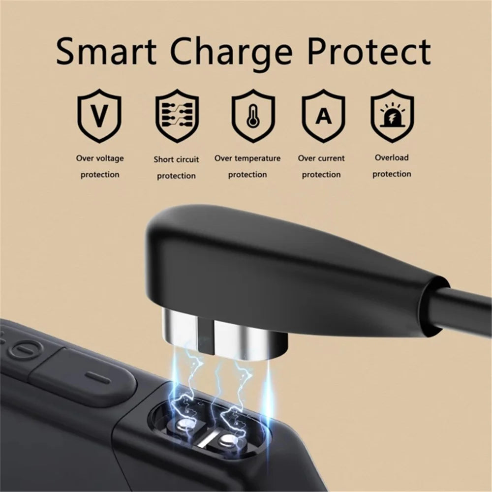 For Shokz OpenComm / AS800 / AS810 / AS700 / AS660 / S661 Bone Conduction Earphone 1m USB A Plug Charging Cable Magnetic Charger - 4