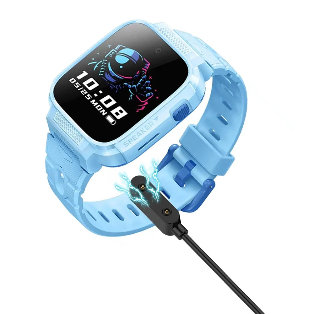 For Mibro Children's Phone Watch T6C / T6 / Xiaomi Mi Rabit Watch 7A Magnetic Watch Charger USB Charging Cable - Black - 6