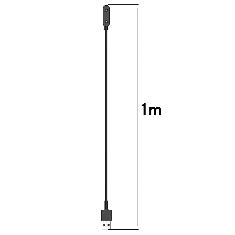 For Mibro Children's Phone Watch T6C / T6 / Xiaomi Mi Rabit Watch 7A Magnetic Watch Charger USB Charging Cable - Black - 7