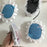 1Pair For AirPods Max Protective Case Fabric+TPU Headset Sleeve Bowknot Design - Blue - 6