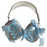1Pair For AirPods Max Clear Case Ribbon Design Headphone TPU Sleeve - Blue - 1