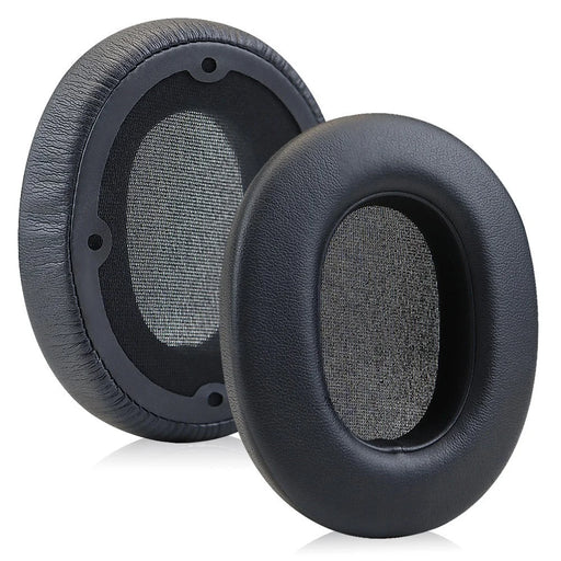 1 Pair For Edifier W830BT / W860NB Headphone Earpads Protein Leather Replacement Earmuffs - Black - 2