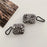 For Apple AirPods Pro 2 Charging Case Cover Leopard Print Pattern TWS Earbuds Silicone Case with Buckle - 3