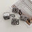 For Apple AirPods 3 Silicone Case with Buckle Leopard Print Pattern TWS Earbuds Charging Case Cover - 5