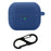 For Samsung Galaxy Buds3 Silicone Case Bluetooth-compatible Earphone Protective Cover with Anti-Lost Buckle - Dark Blue - 1