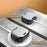 For Apple AirPods 3 Case Flip Stand PC+TPU Earphone Protective Cover with Carabiner - Silver - 2