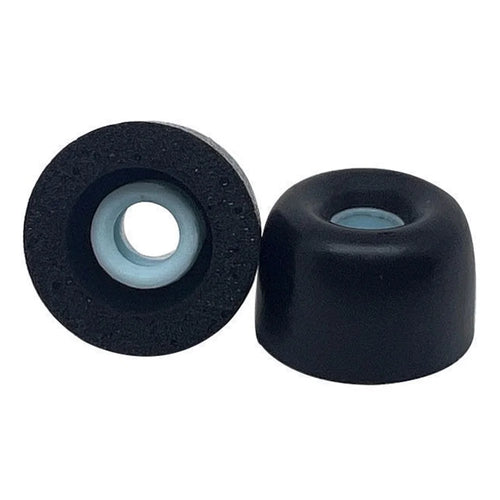 1 Pair Memory Foam Eartips for Sony WF-1000XM4 , Anti-Slip Replacement Ear Tips - Black / Size: L - 1
