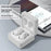 For Samsung Galaxy Buds FE / Buds2 Pro / Buds2 / Buds Pro / Buds Live Bluetooth-compatible Earphone Cover Liquid Silicone Case - Light Grey - 4