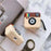 For Apple AirPods 3 Case Retro Camera Bluetooth-compatible Earphone Shockproof Silicone Cover with Carabiner - 3
