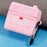For Apple AirPods 3 Bluetooth-compatible Earphones Silicone Cover Pink Cellular Phone Protective Case - 3