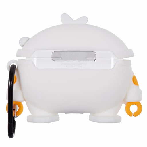 For Apple AirPods Pro Bluetooth-compatible Earphones Silicone Cover Space Duck Protective Case with Carabiner - 2