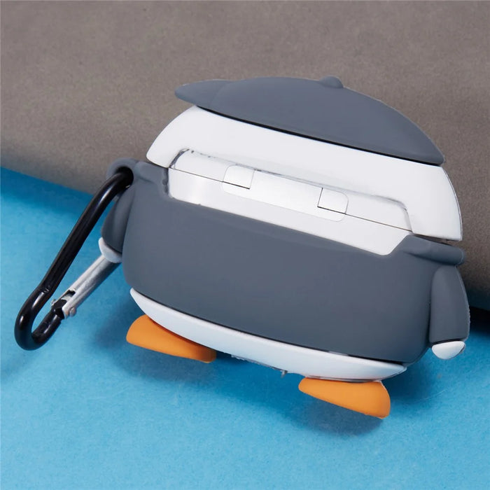 For Apple AirPods Pro Bluetooth-compatible Earphones Silicone Cover Hip Hop Duck Protective Case - 4