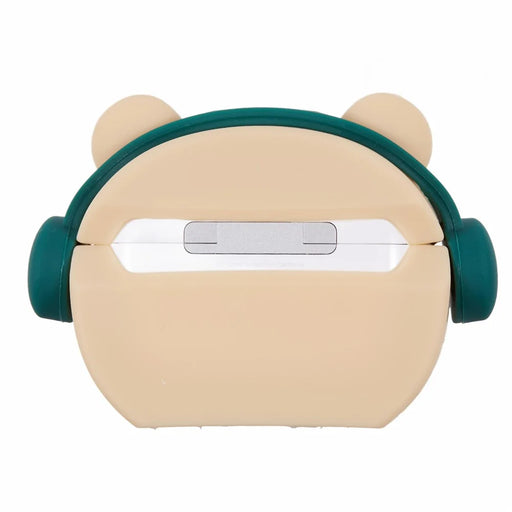 For Apple AirPods Pro Bluetooth-compatible Earphones Silicone Cover Headset Bear Protective Case with Carabiner - 2