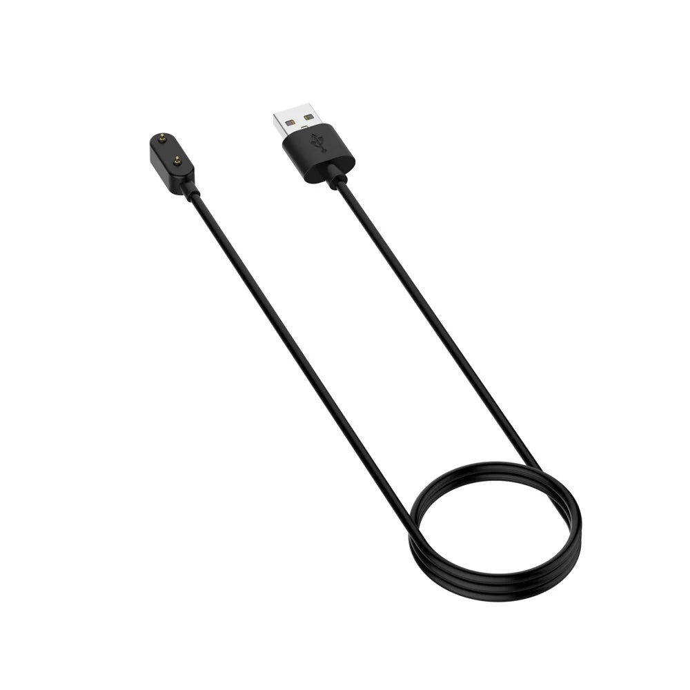 100cm Magnetic Charging Cable Smart Watch USB Charger Dock for Honor Band 11 Pro / Band 11 / Band 6 / Band 7 / Watch Fit (with Overcharge Protection Chip)- Black - 4