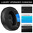 For Dell Alienware AW510H / AW310H Gaming Headset Cooling Gel + Memory Foam Ear Cushions with Crowbar - 4
