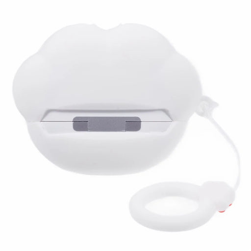 For Apple AirPods Pro Bluetooth-compatible Earphones Silicone Cover Cat Claws Protective Case - White - 2