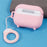For Apple AirPods Pro Bluetooth-compatible Earphones Silicone Cover Speaker Shape Protective Case - Pink - 6