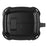 For Samsung Galaxy Buds3 / Buds3 Pro Bluetooth-compatible Earphone Cover TPU+PC Anti-Drop Case with Buckle - All Black - 1