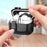 For Samsung Galaxy Buds3 / Buds3 Pro Bluetooth-compatible Earphone Cover TPU+PC Anti-Drop Case with Buckle - All Black - 5