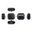 For Samsung Galaxy Buds3 Shockproof Case Anti-Scratch Bluetooth-compatible Earphone Cover - Black - 3
